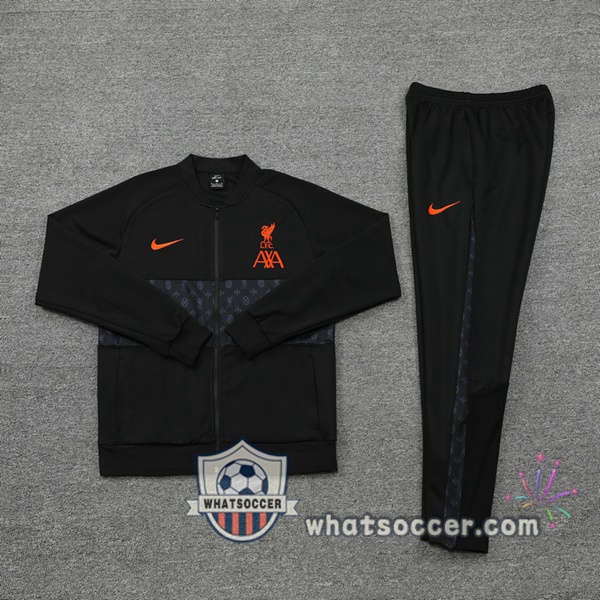 FC Liverpool Black Training Jacket 2021-2022