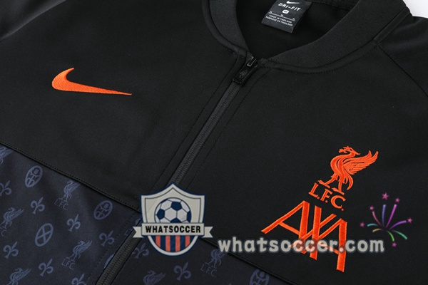 FC Liverpool Black Training Jacket 2021-2022