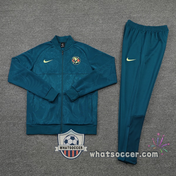 Club America Blue Training Jacket 2021-2022