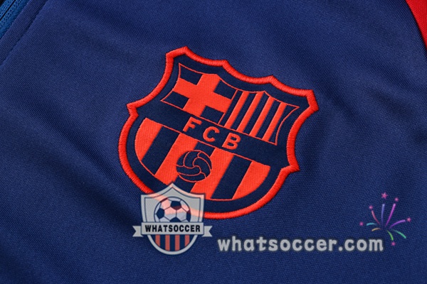 FC Barcelona Blue Green Black Training Jacket 2021-2022