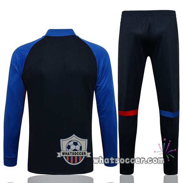 FC Barcelona Blue Black Training Jacket 2021-2022