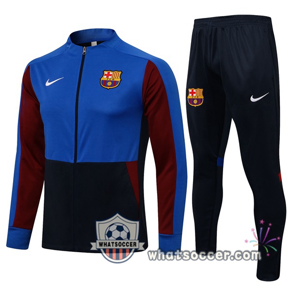 FC Barcelona Blue Black Training Jacket 2021-2022