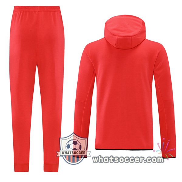 FC Liverpool Orange Hooded Jacket 2021-2022