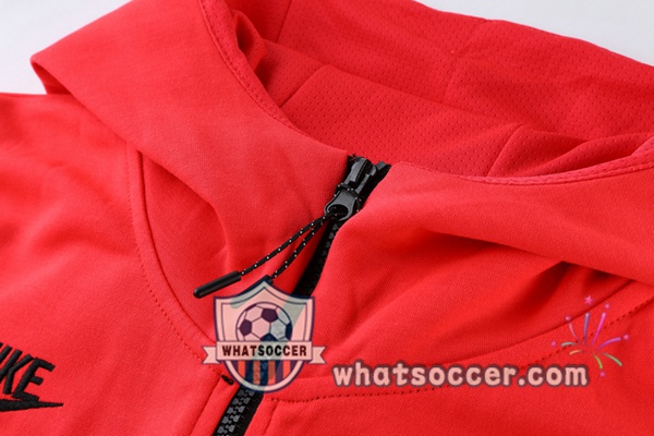 FC Liverpool Orange Hooded Jacket 2021-2022