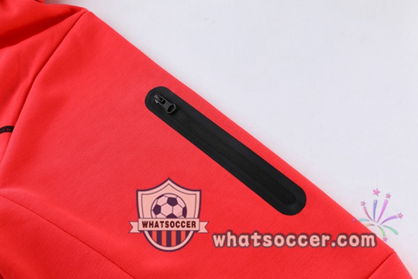 FC Liverpool Orange Hooded Jacket 2021-2022