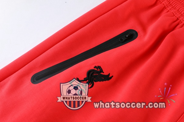 FC Liverpool Orange Hooded Jacket 2021-2022
