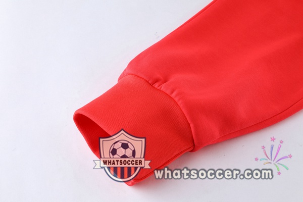 FC Liverpool Orange Hooded Jacket 2021-2022
