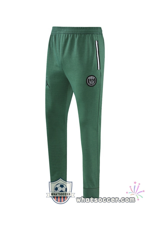 JORDAN Paris PSG Green Hooded Jacket 2021-2022
