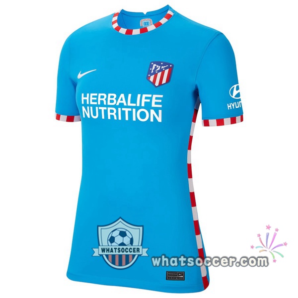 Atletico Madrid Women Third Soccer Jerseys 2021-2022