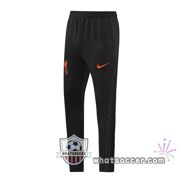FC Liverpool Black Soccer Pants 2021-2022