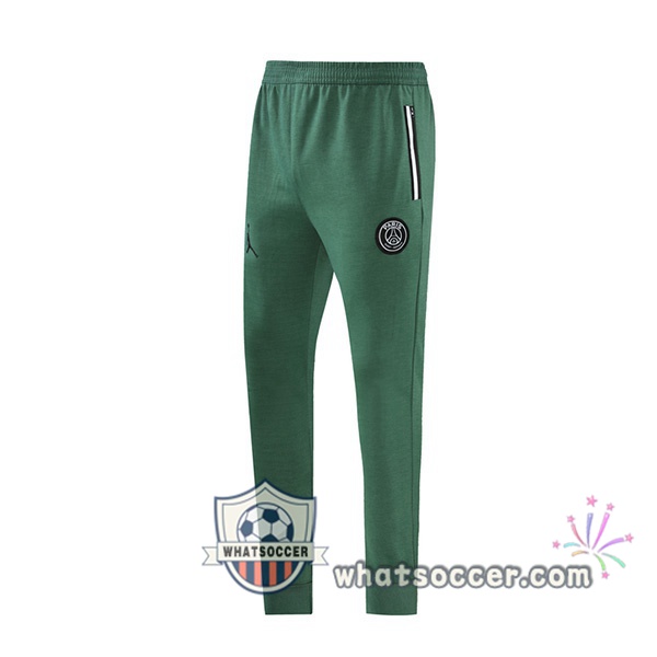 JORDAN Paris PSG Green Soccer Pants 2021-2022