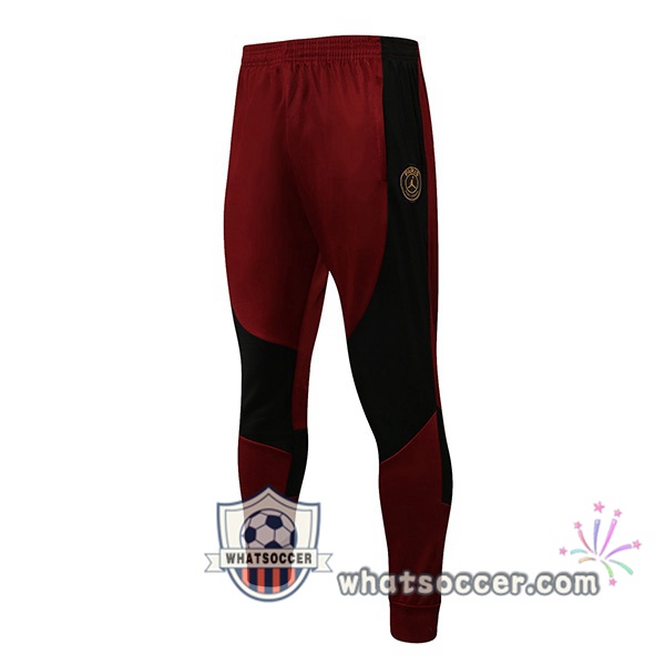 JORDAN Paris PSG Red Black Soccer Pants 2021-2022