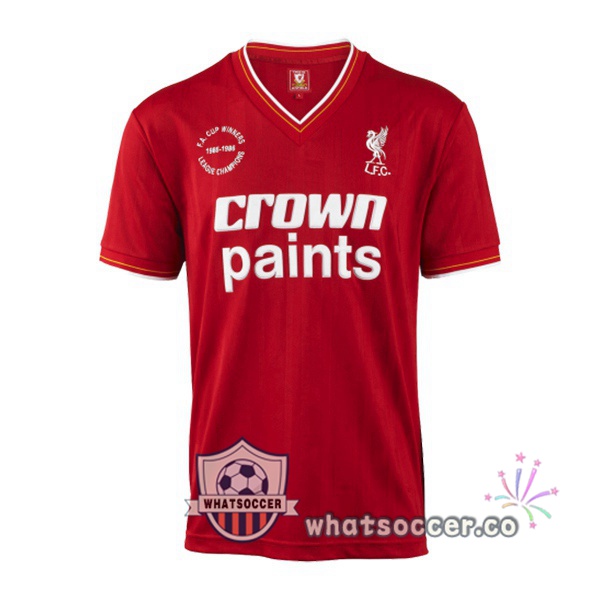 1985 1986 FC Liverpool Home Retro Jerseys