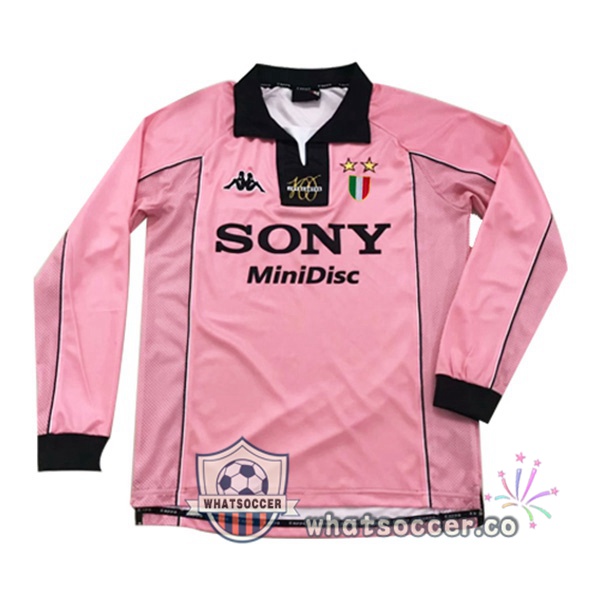 1997 1998 Juventus Away Retro Jerseys Long Sleeve