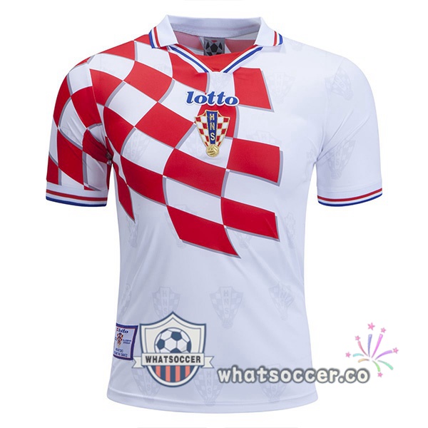 1998 Croatia Home Retro Jerseys