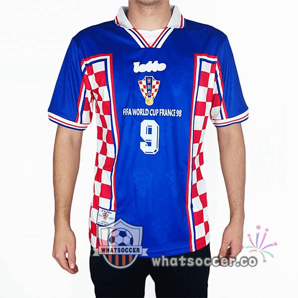 1998 Croatia Away Retro Jerseys