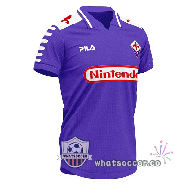 1998 1999 ACF Fiorentina Home Retro Jerseys