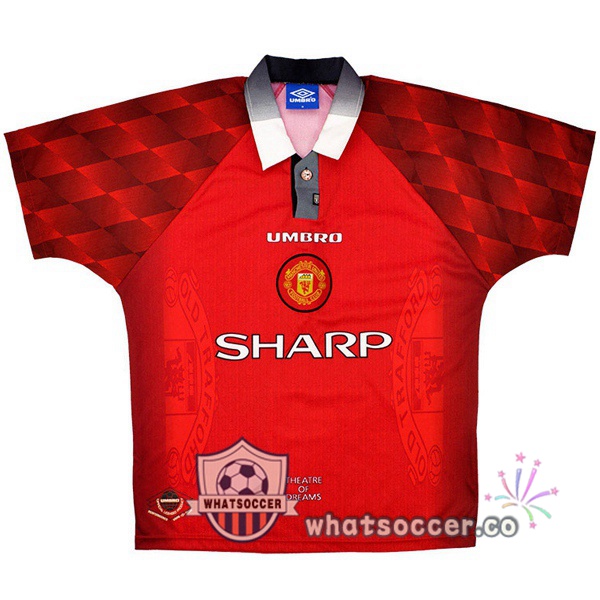 1996 Manchester United Home Retro Jerseys