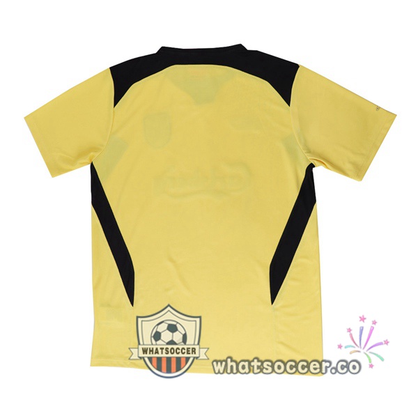 2004-2005 FC Liverpool Away Retro Jerseys Yellow