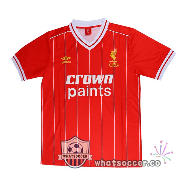 1983-1984 FC Liverpool Home Retro Jerseys Red