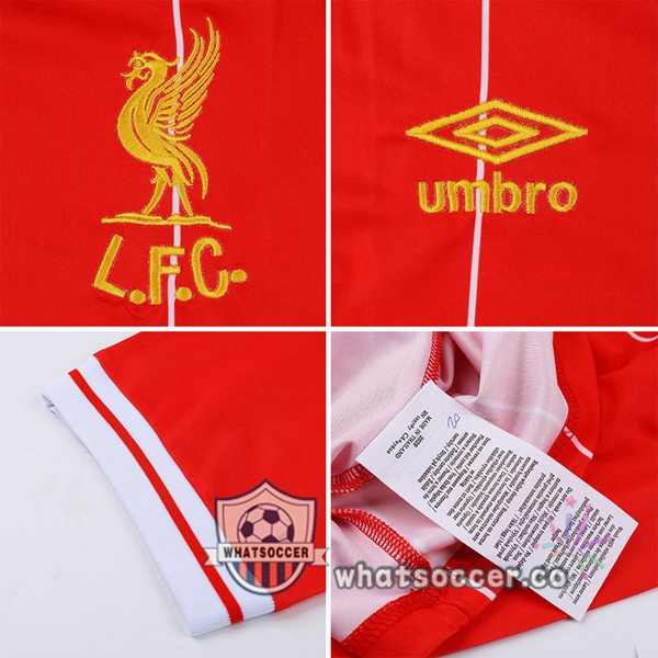 1983-1984 FC Liverpool Home Retro Jerseys Red