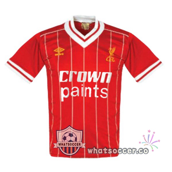 1983-1984 FC Liverpool Home Retro Jerseys Red