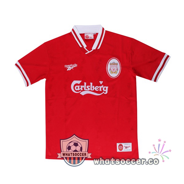 1996-1997 FC Liverpool Home Retro Jerseys Red