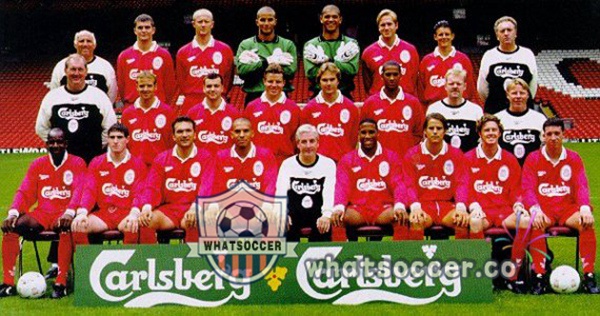 1996-1997 FC Liverpool Home Retro Jerseys Red