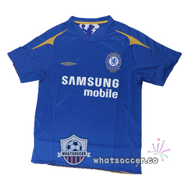 2005-2006 FC Chelsea Home Retro Jerseys Blue