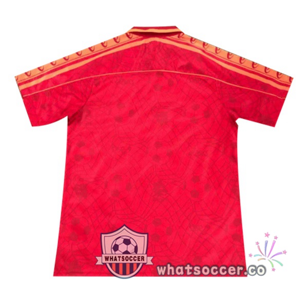 1995-1996 Roma Home Retro Jerseys Red
