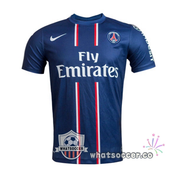 2012-2013 Paris PSG Away Retro Jerseys Blue