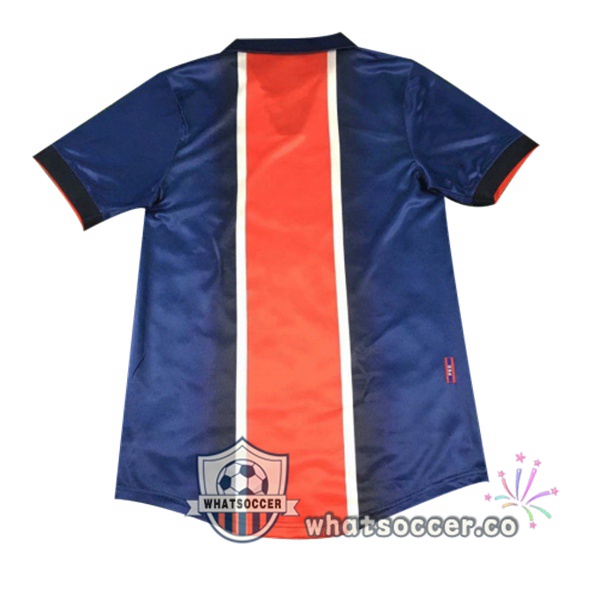 1998-1999 Paris PSG Home Retro Jerseys Blue