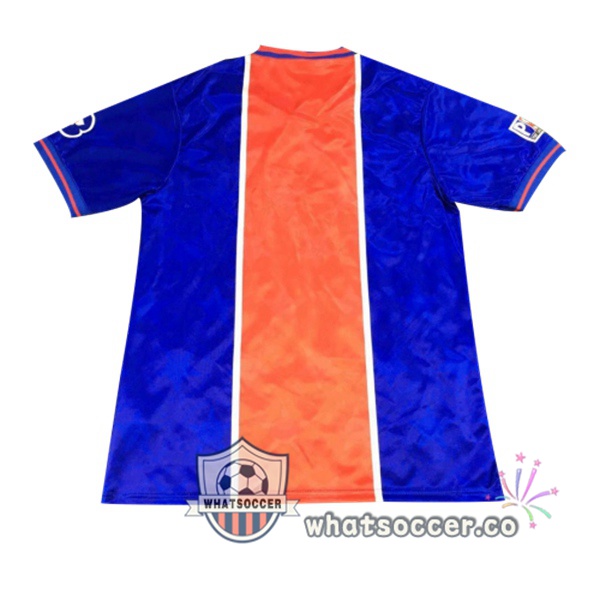 1995-1996 Paris PSG Home Retro Jerseys Blue