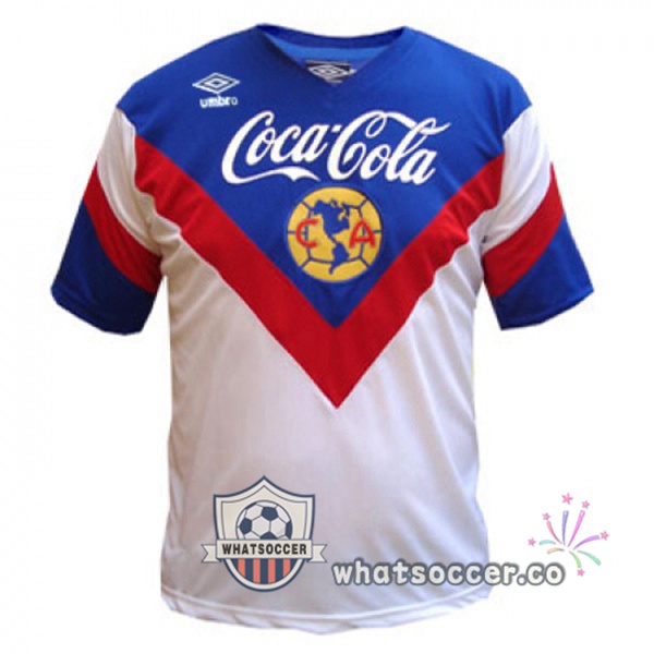 1993-1994 Club America Away Retro Jerseys White