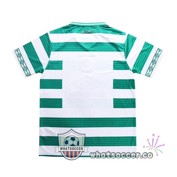 1998-1999 Celtic FC Home Retro Jerseys Green White