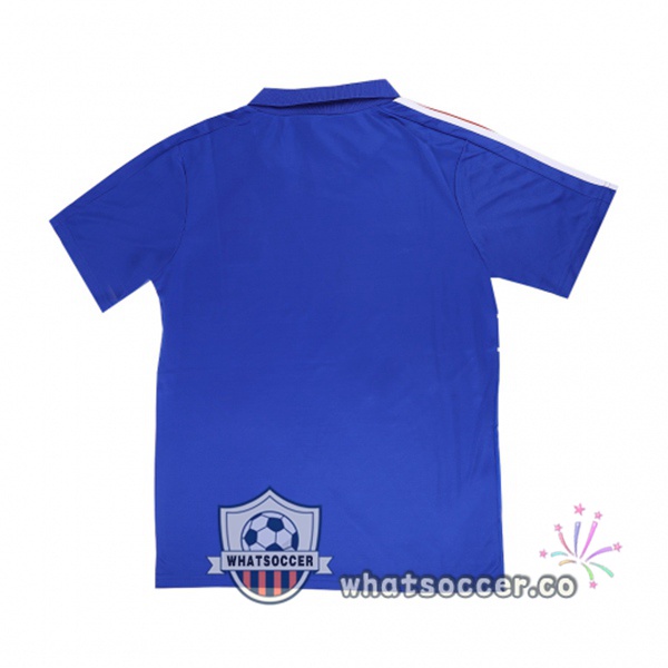 1984 France Home Retro Jerseys Blue