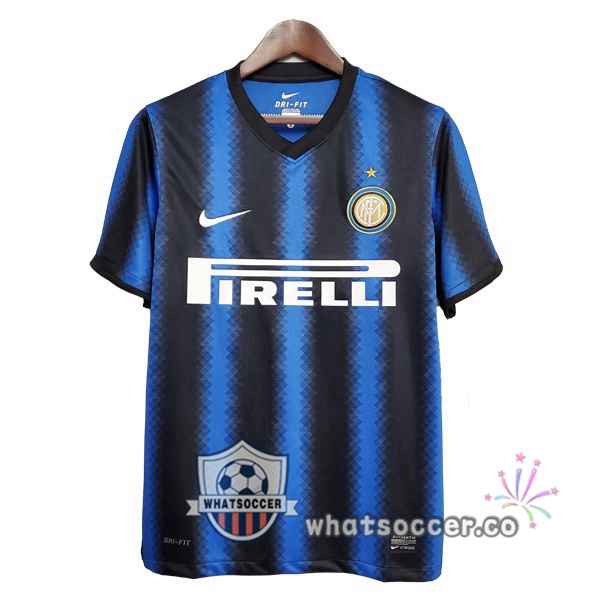 2010-2011 Inter Milan Home Retro Jerseys Blue