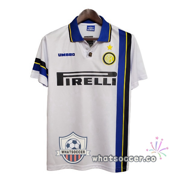1997-1998 Inter Milan Away Retro Jerseys White
