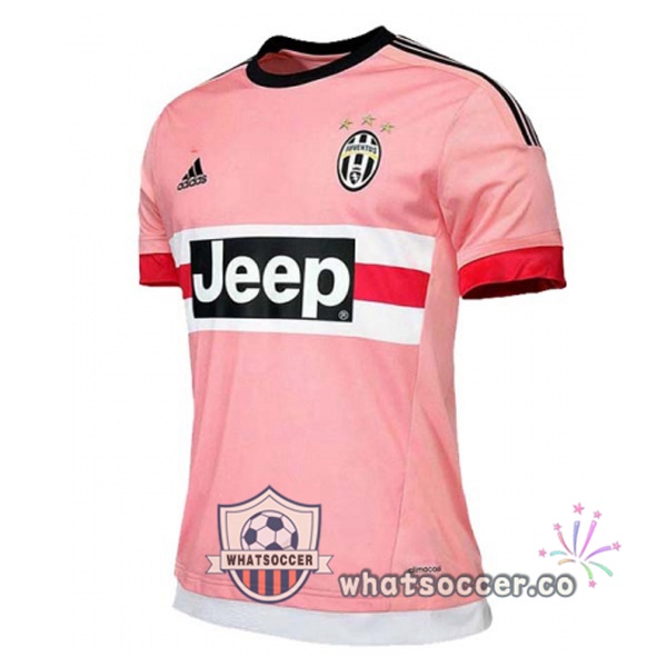 2015-2016 Juventus Away Retro Jerseys Rose