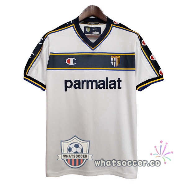 1995-1997 Parma Calcio Away Retro Jerseys White