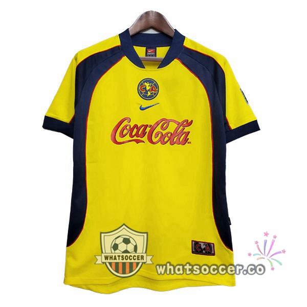 2001-2002 Arsenal Home Retro Jerseys Yellow