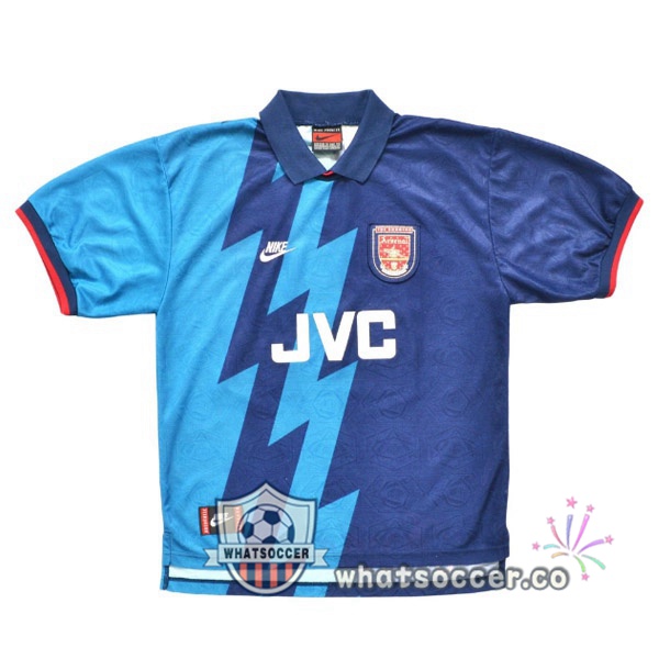 1995-1996 Arsenal Away Retro Jerseys Blue