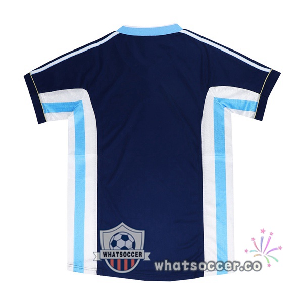 1998 World Cup Argentina Away Retro Jerseys Blue