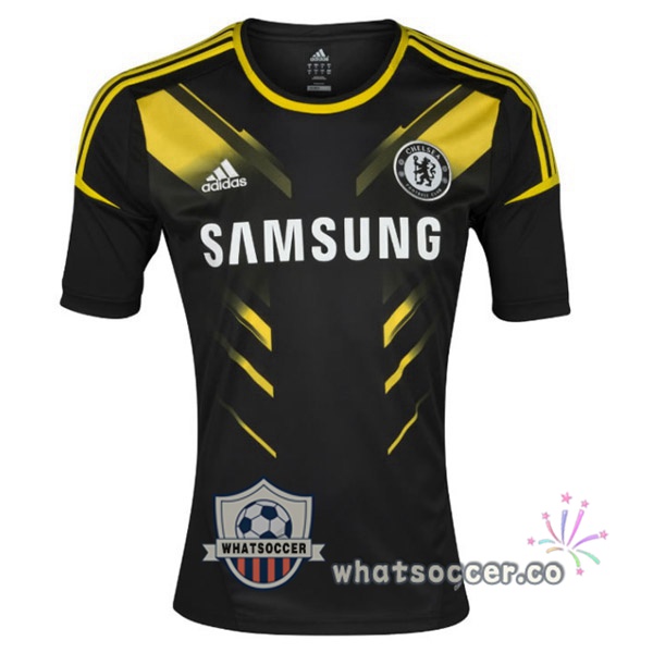2012-2013 FC Chelsea Third Retro Jerseys Black