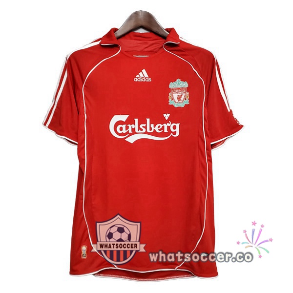 2006-2007 FC Liverpool Home Retro Jerseys Red