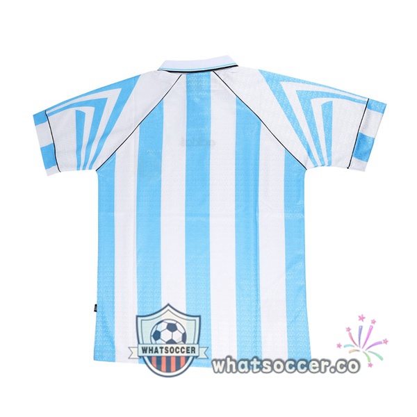 1996 Argentina Home Retro Jerseys Blue White