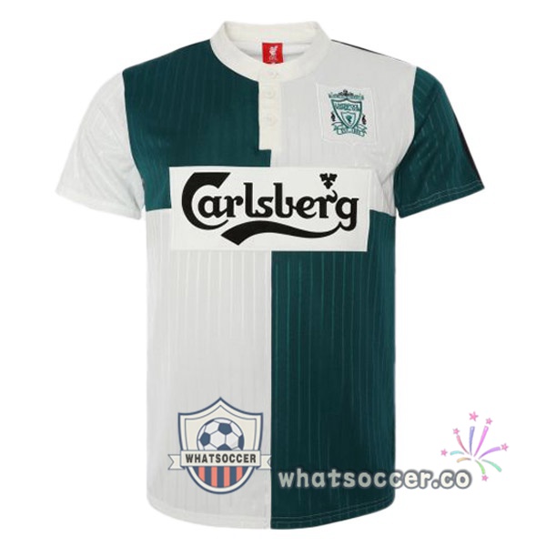 1995-1996 FC Liverpool Away Retro Jerseys White