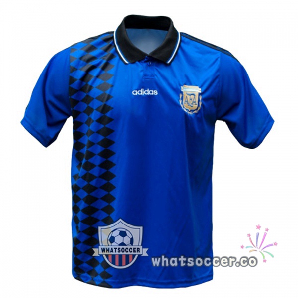 1994 World Cup Argentina Away Retro Jerseys Blue