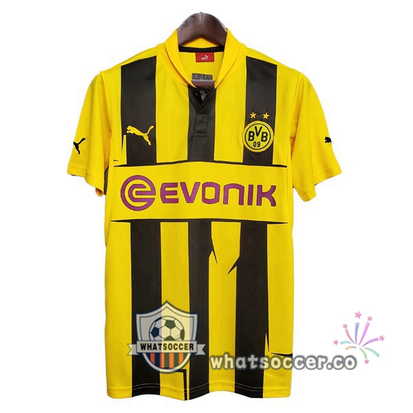 2012-2013 Dortmund BVB Home Retro Jerseys Yellow