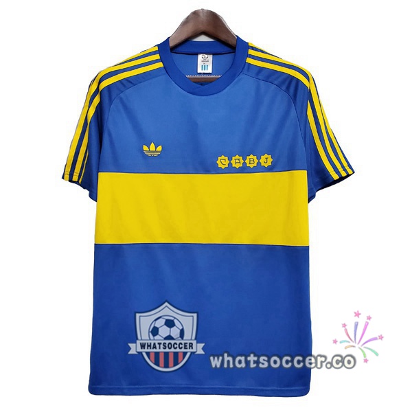 1981 Boca Juniors Home Retro Jerseys Blue